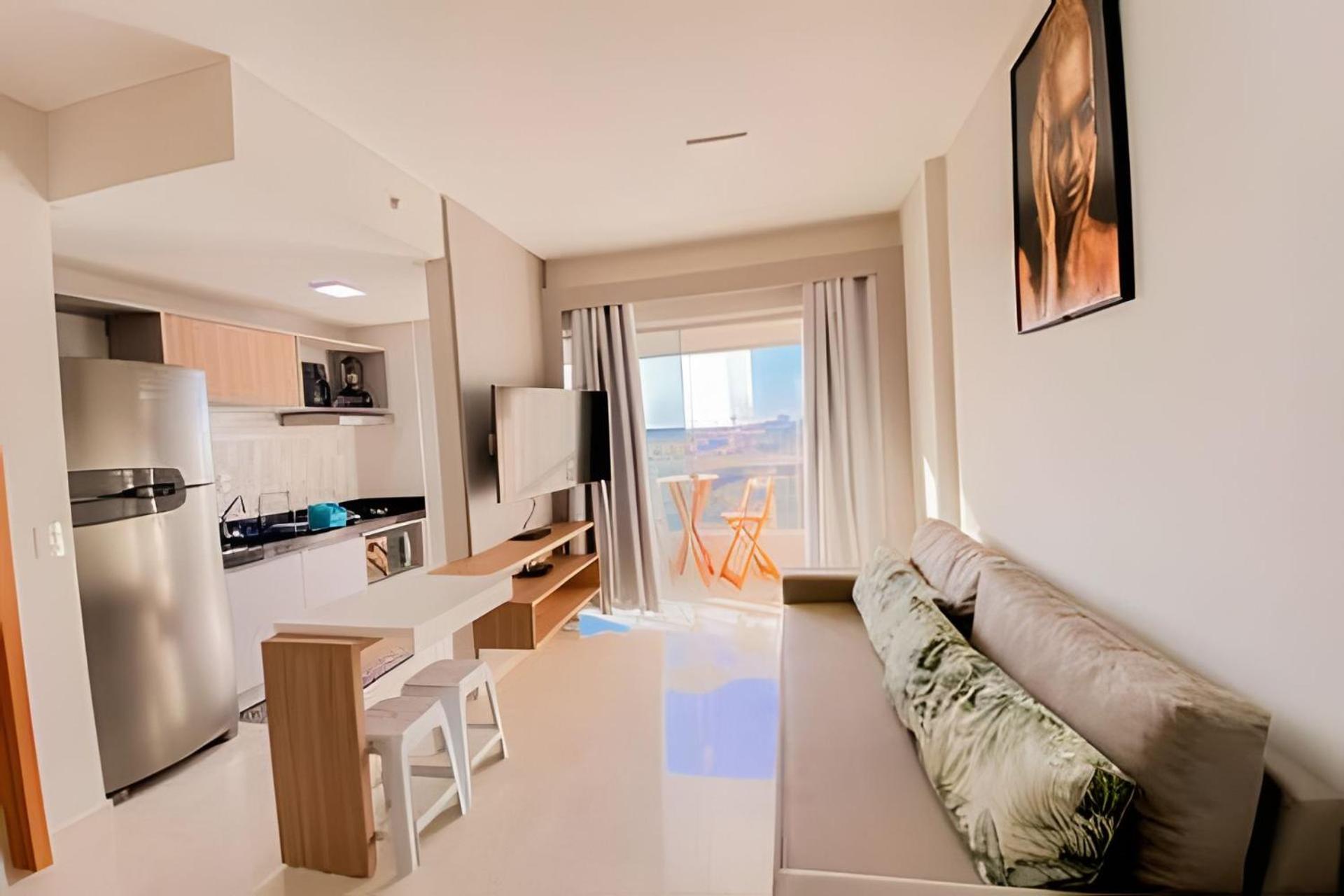 Apartamento Flat Com Sacada E Linda Vista Da *